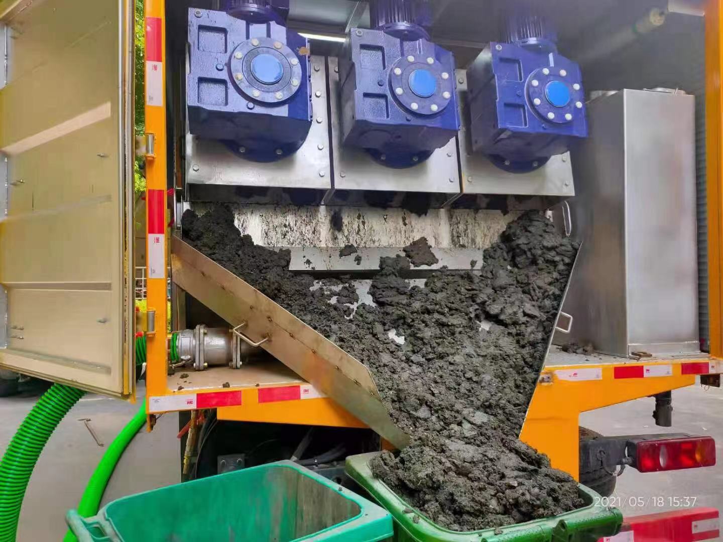 西丰化粪池清掏城市维护站-泥浆净化干湿分离处理